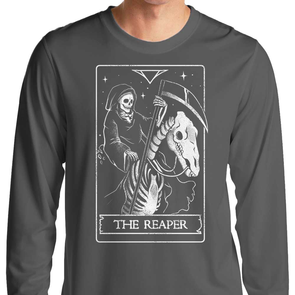Edu.Ely's The Reaper - Comfortable Long Sleeve Crewneck T - Shirt
