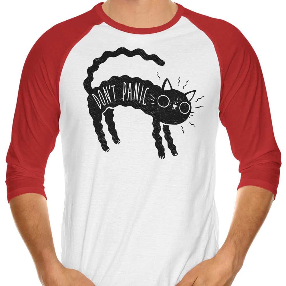 Calm Down - Stylish 3/4 Sleeve Raglan T-Shirt
