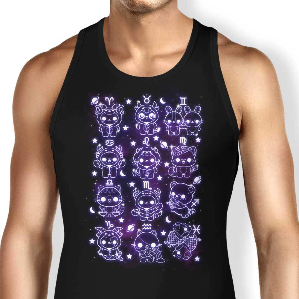 Adorable Zodiac-themed Unisex and Women's Tank Tops