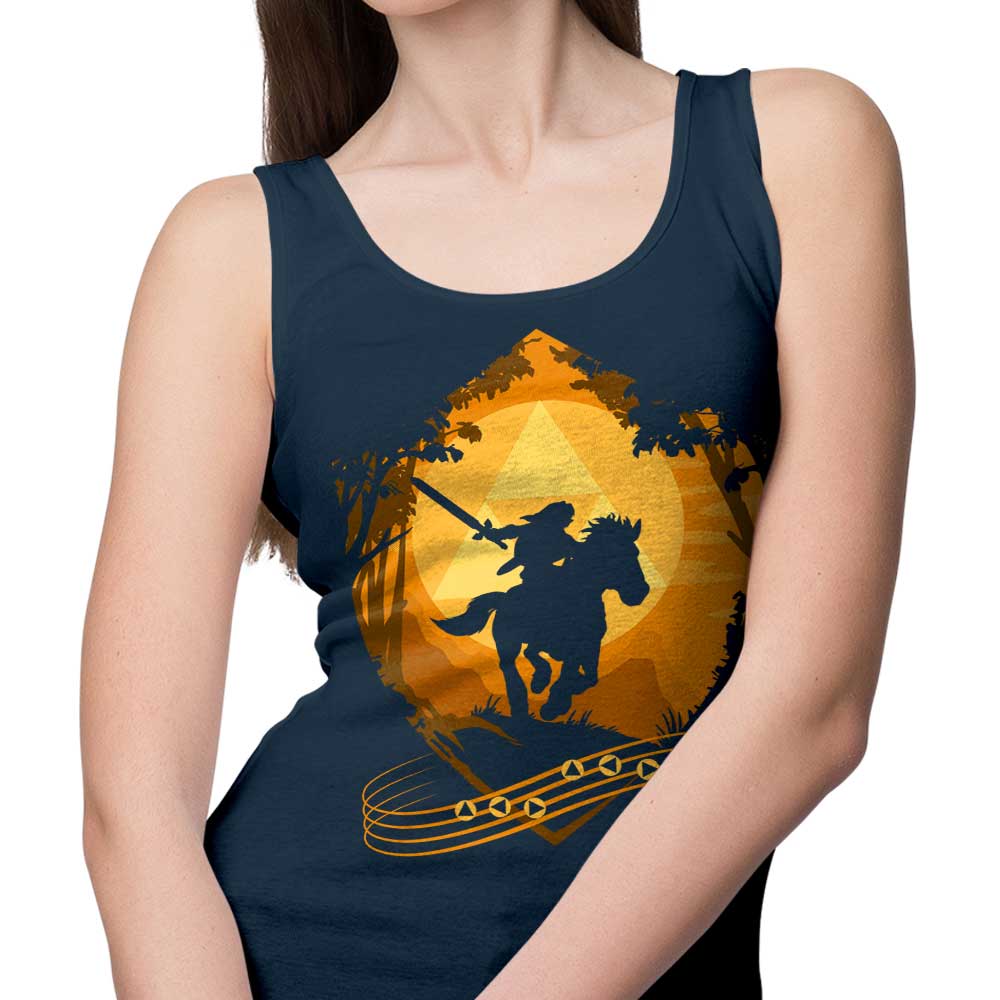 Epona's Song Men's and Women's Unisex Stylish Tank Top