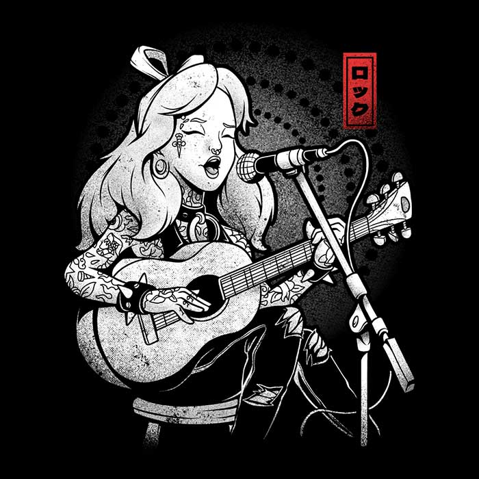 Long Sleeve Wonderland Song Inspired T-Shirt for Fashion Lovers