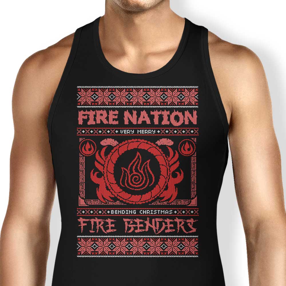Arinesart Ugly Fire-themed Unisex and Women's Tank Top Sweaters