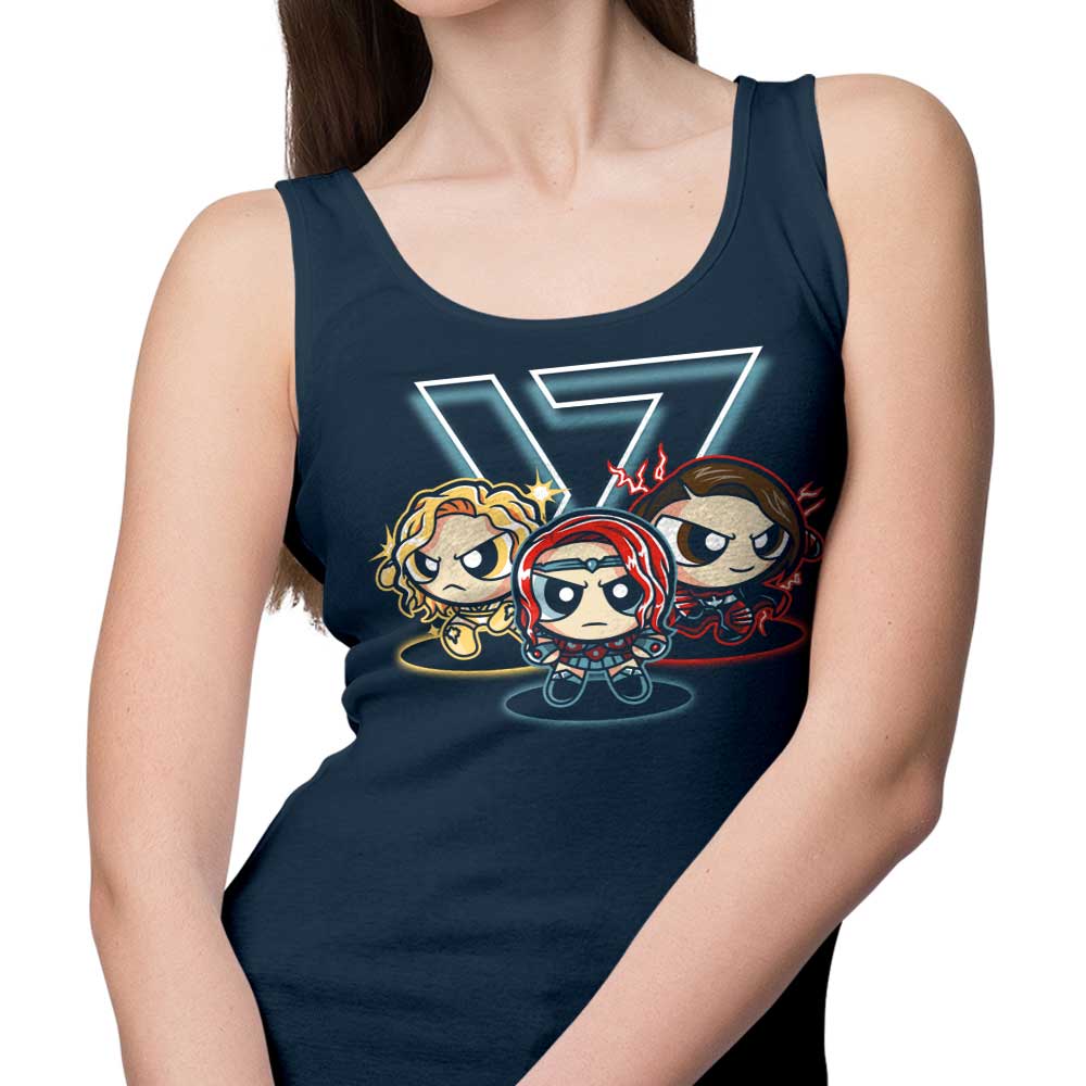 Prime Premne Design's Comfortable Power Supes Girls Unisex and Women's Tank Tops
