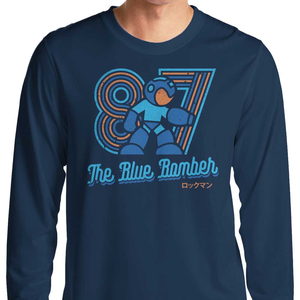 Long Sleeve Vintage Bomber Style T-Shirt
