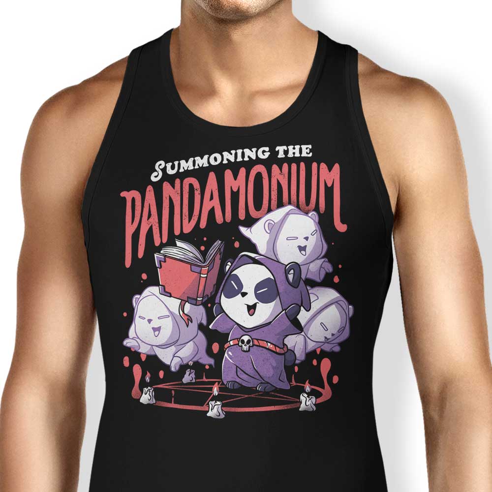 Edu.ely's Comfortable Unisex and Women's Summoning the Pandamonium Tank Tops