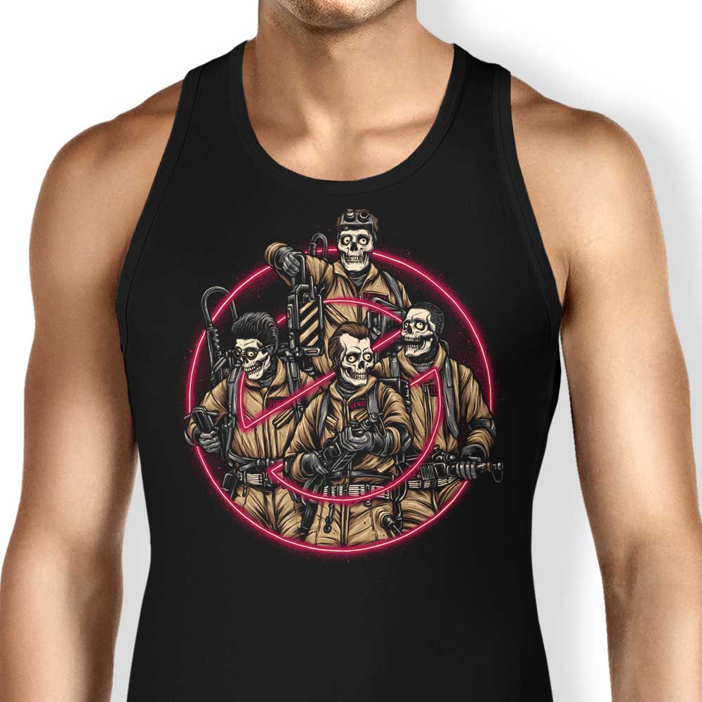 Glitchygorilla's Busted Ghouls Comfortable Men's/Unisex and Women's Tank Tops