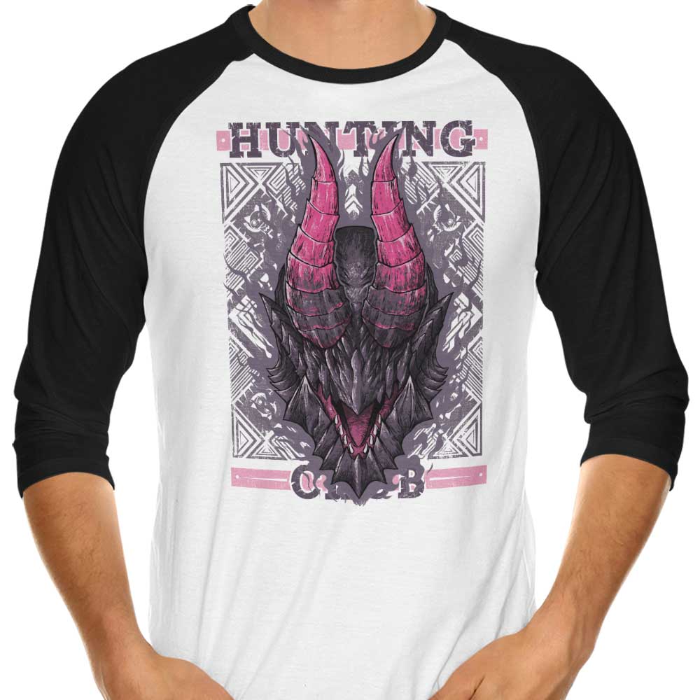 Adam Works Hunting Club: Gore Magala 3/4 Sleeve Raglan Style Men's T-Shirt