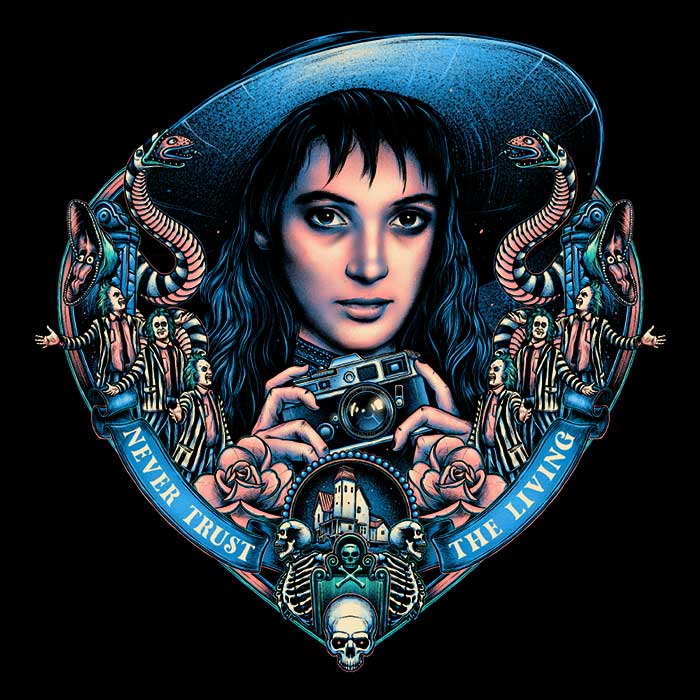The Ghost Bride Long Sleeve Crewneck T-Shirt by Glitchygorilla