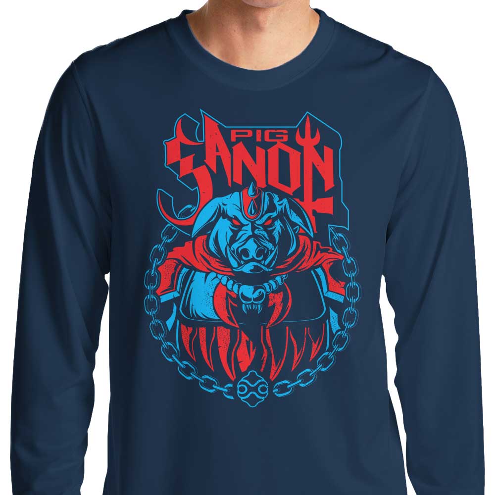 Experience the Might - Long Sleeve Crewneck T-Shirt from Dracula Byte