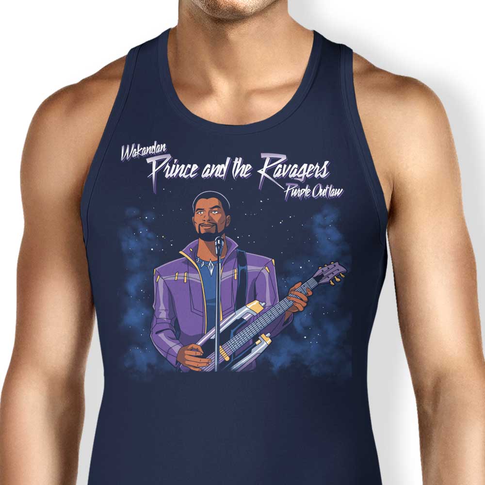 Prime Premne Design Purple Outlaw Men's and Women's Unisex Tank Top