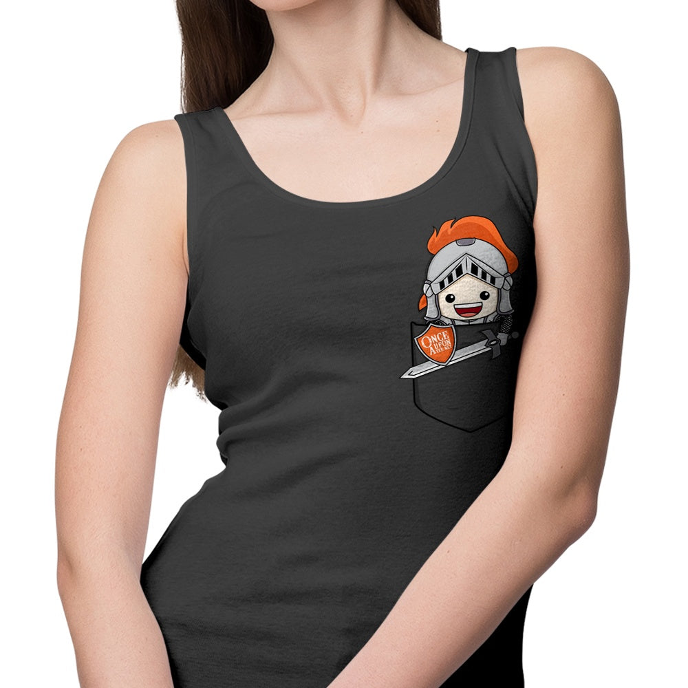 Donnie Illustrations Pocket Teerion Men's and Women's Comfortable Unisex Tank Top