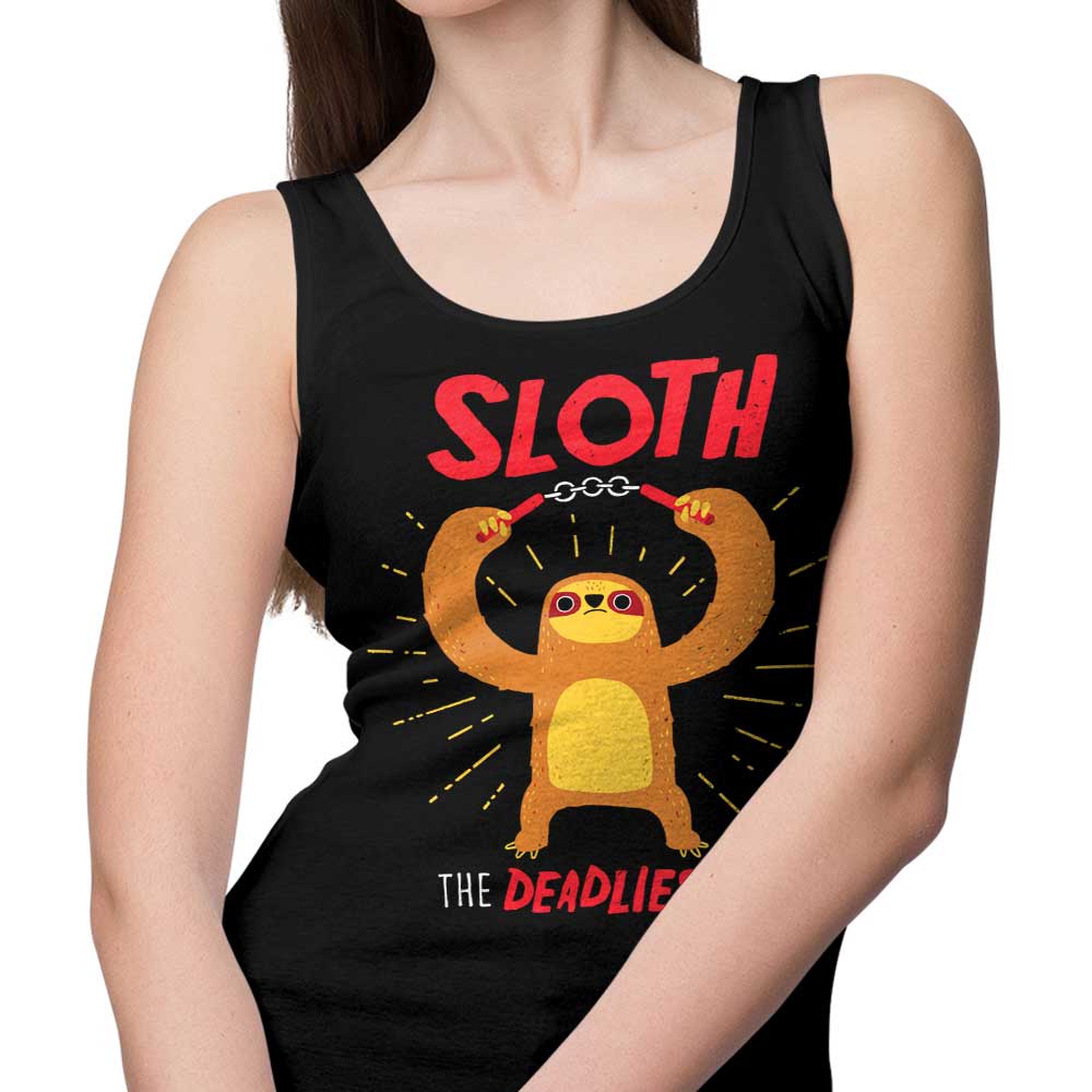 DinoMike's Deadliest Sin: Comfortable Men's & Women's Tank Tops