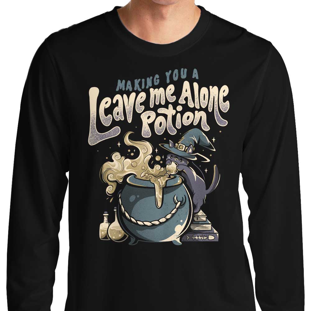 Long Sleeve 'Leave Me Alone' T-Shirt - Ideal for Casual Wear