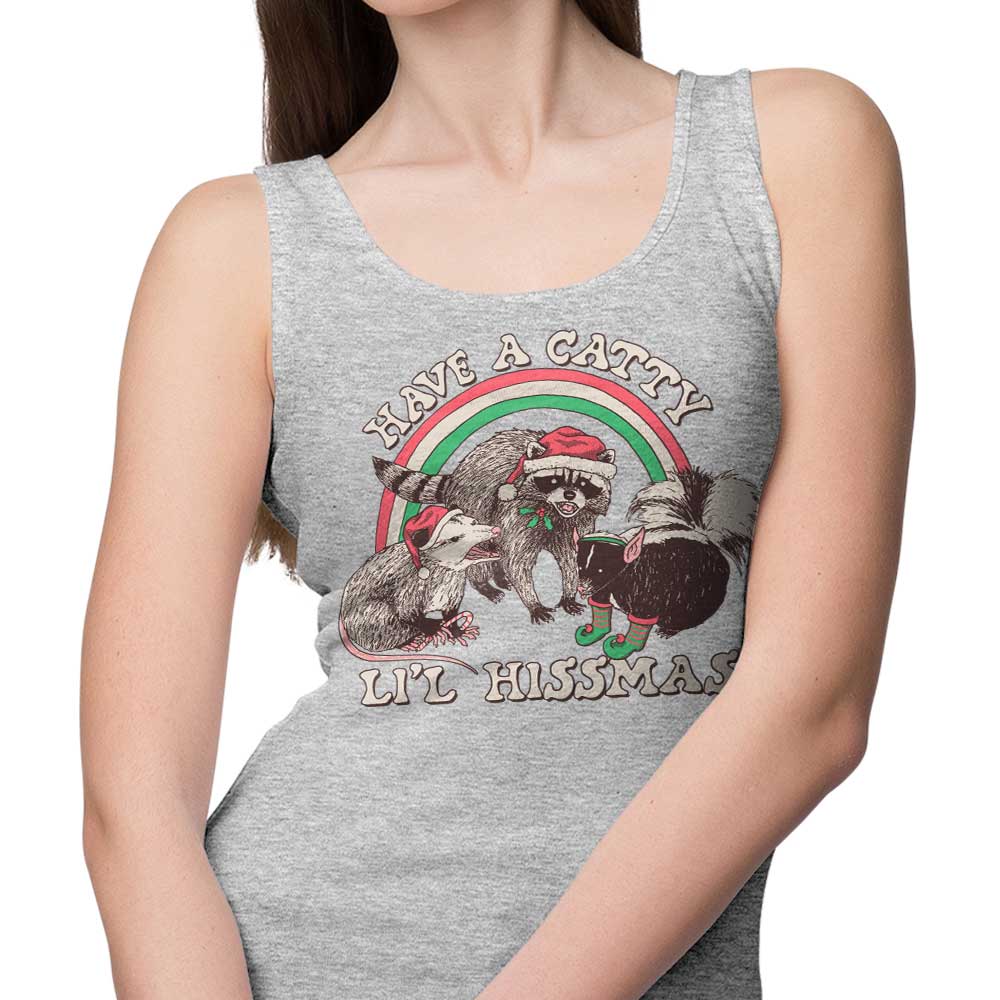 Catty Li'l Hissmas Men's and Women's Comfortable Tank Tops