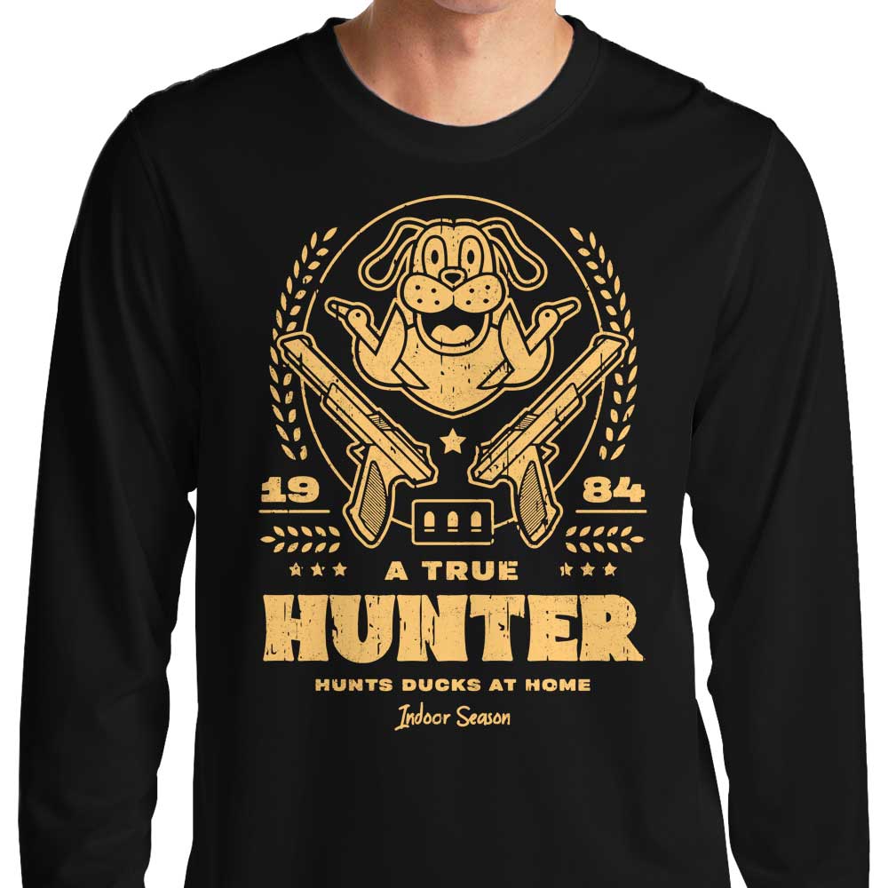 Logozaste's Premium Long Sleeve 'A True Hunter' T - Shirt