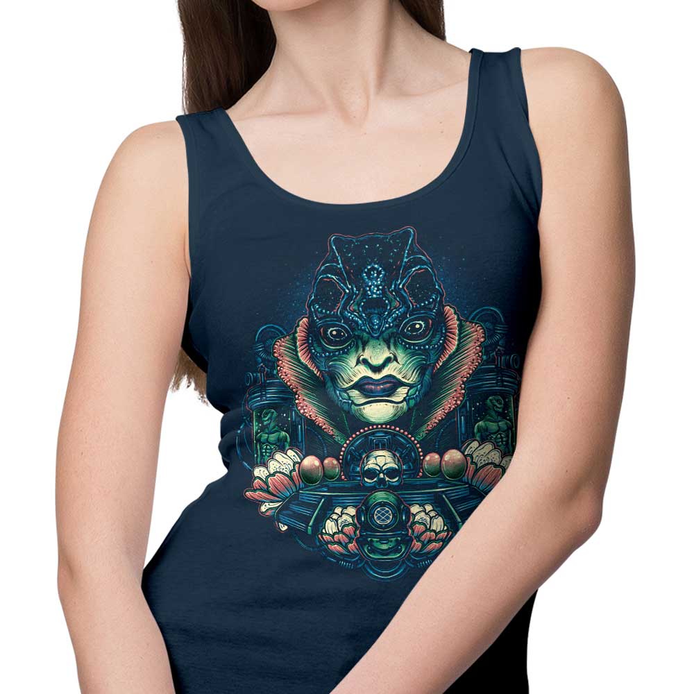 Glitchygorilla's Soft and Comfortable Amphibian-themed Tank Tops for Men and Women
