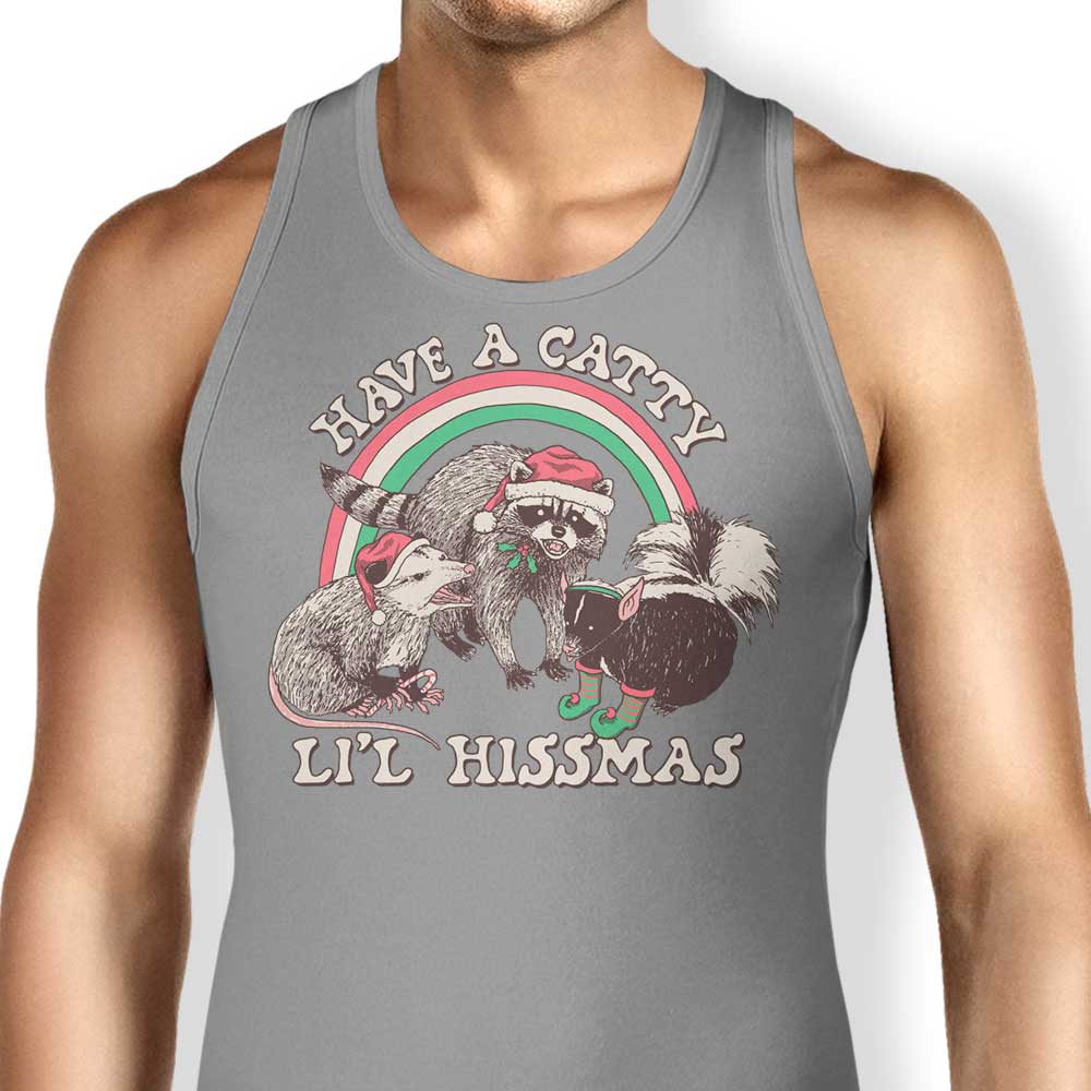 Catty Li'l Hissmas Men's and Women's Comfortable Tank Tops