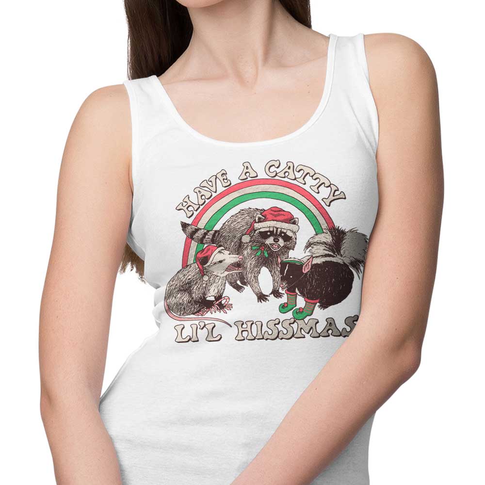 Catty Li'l Hissmas Men's and Women's Comfortable Tank Tops