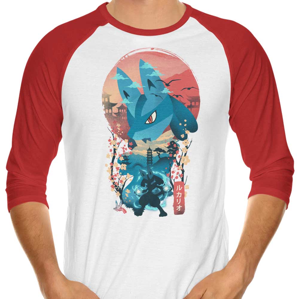 Ukiyo - e Aura Three - Quarter Sleeve Raglan Style T - Shirt for Fashion Lovers