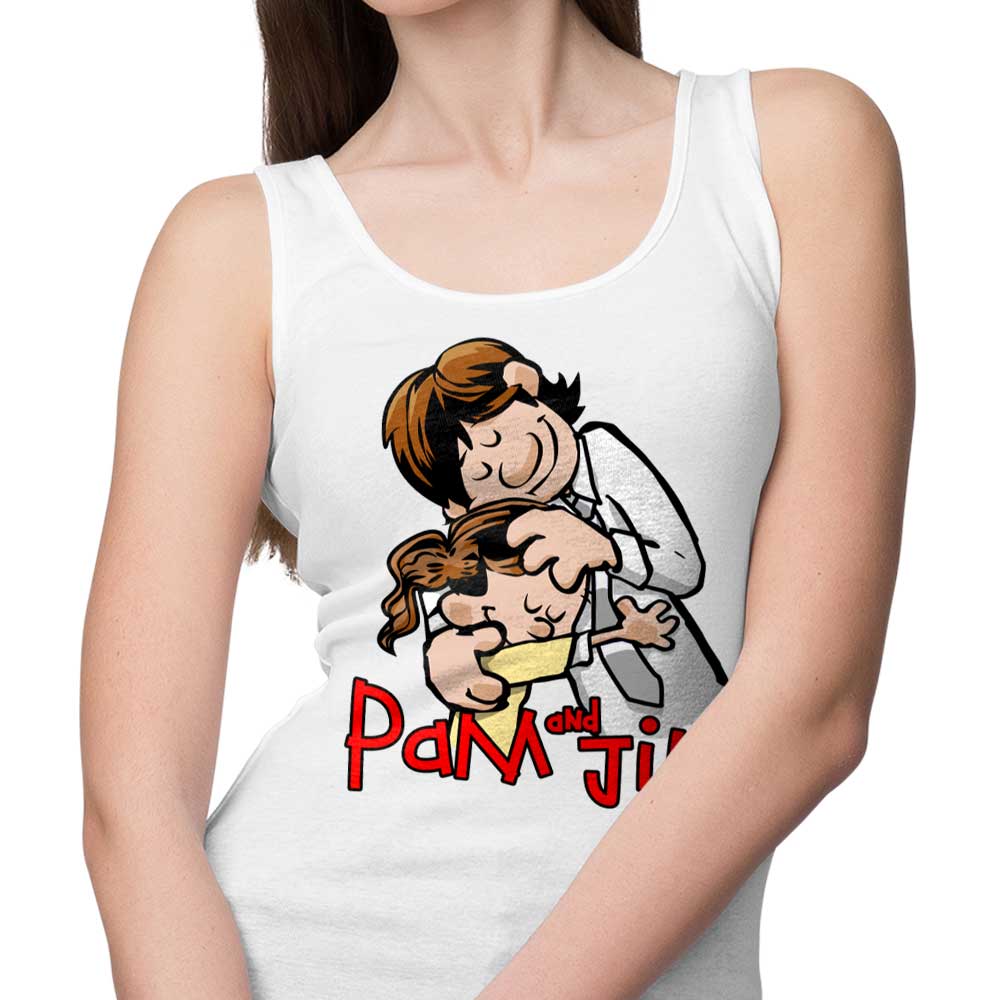 Pam and Jim Inspired Men's and Women's Comfortable Tank Tops