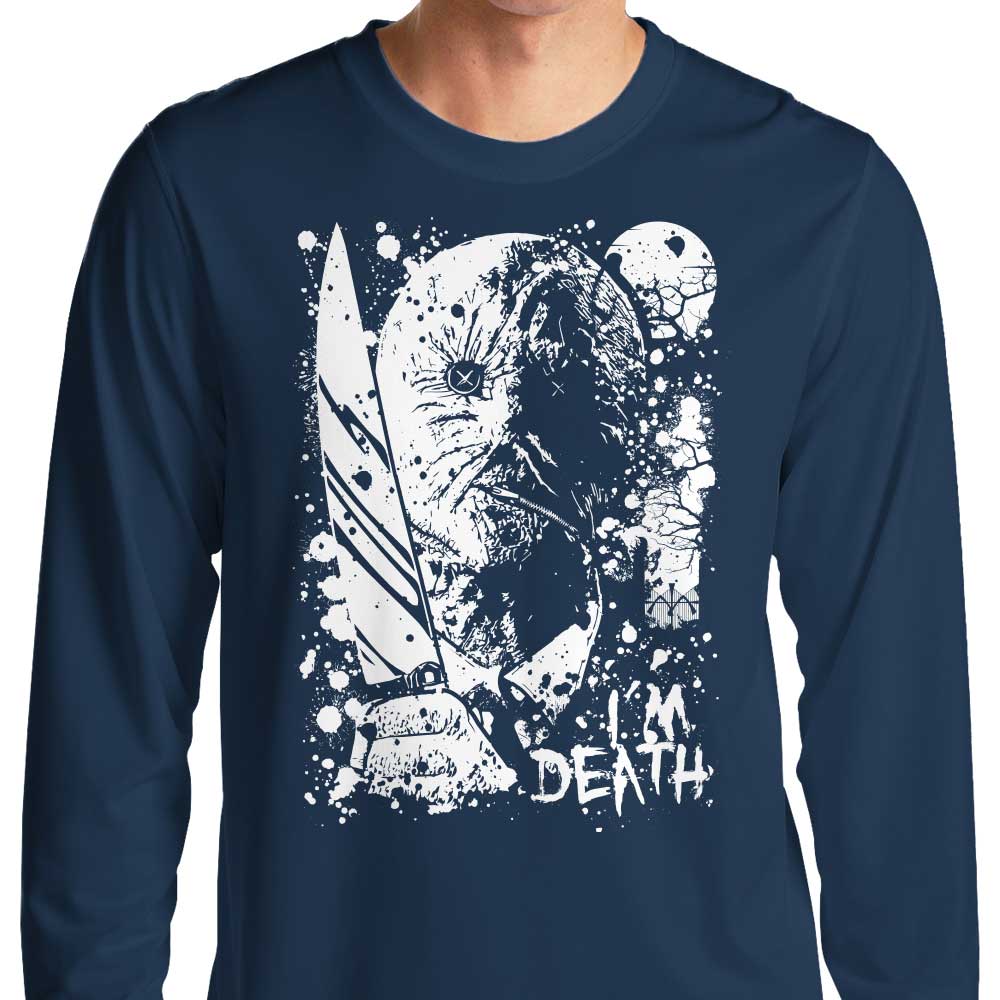 Arinesart 'I'm Death' Comfortable Long Sleeve T - Shirt in S - 4XL Sizes