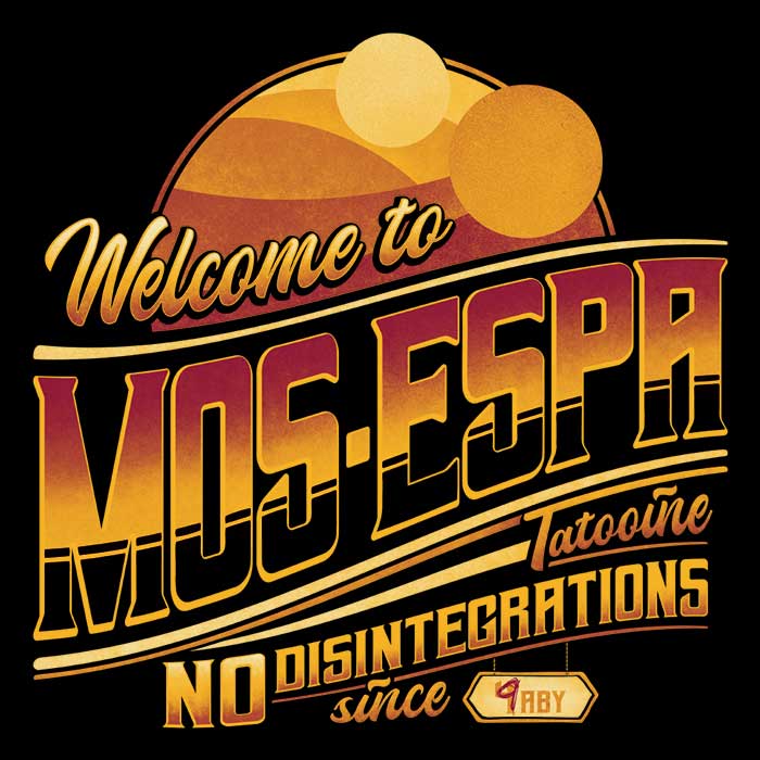 Teesgeex's Comfortable Mos Espa Welcome Tank Tops for All Genders