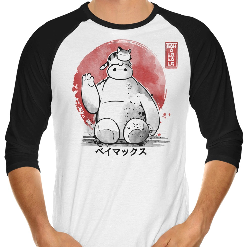 My Big Hero 3/4 Sleeve Raglan Style T-Shirt for Fashion Lovers