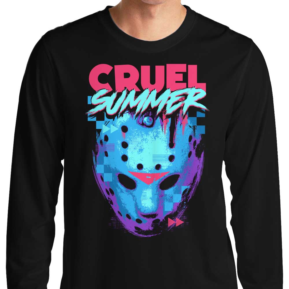 Jorge Tirado's Cruel Summer Long Sleeve Crewneck T - Shirt for All Sizes