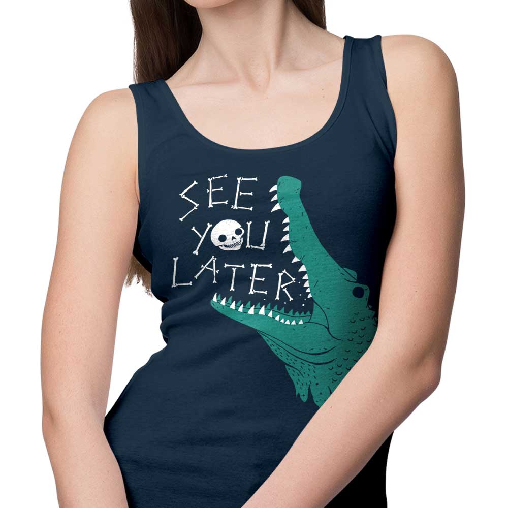 DinoMike's Comfortable Later Alligator Unisex and Women's Tank Tops