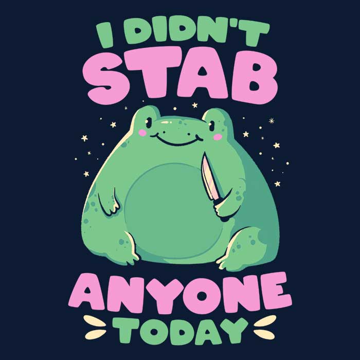 Unique 3/4 Sleeve Raglan T-Shirt: I Haven't Stabbed Anyone