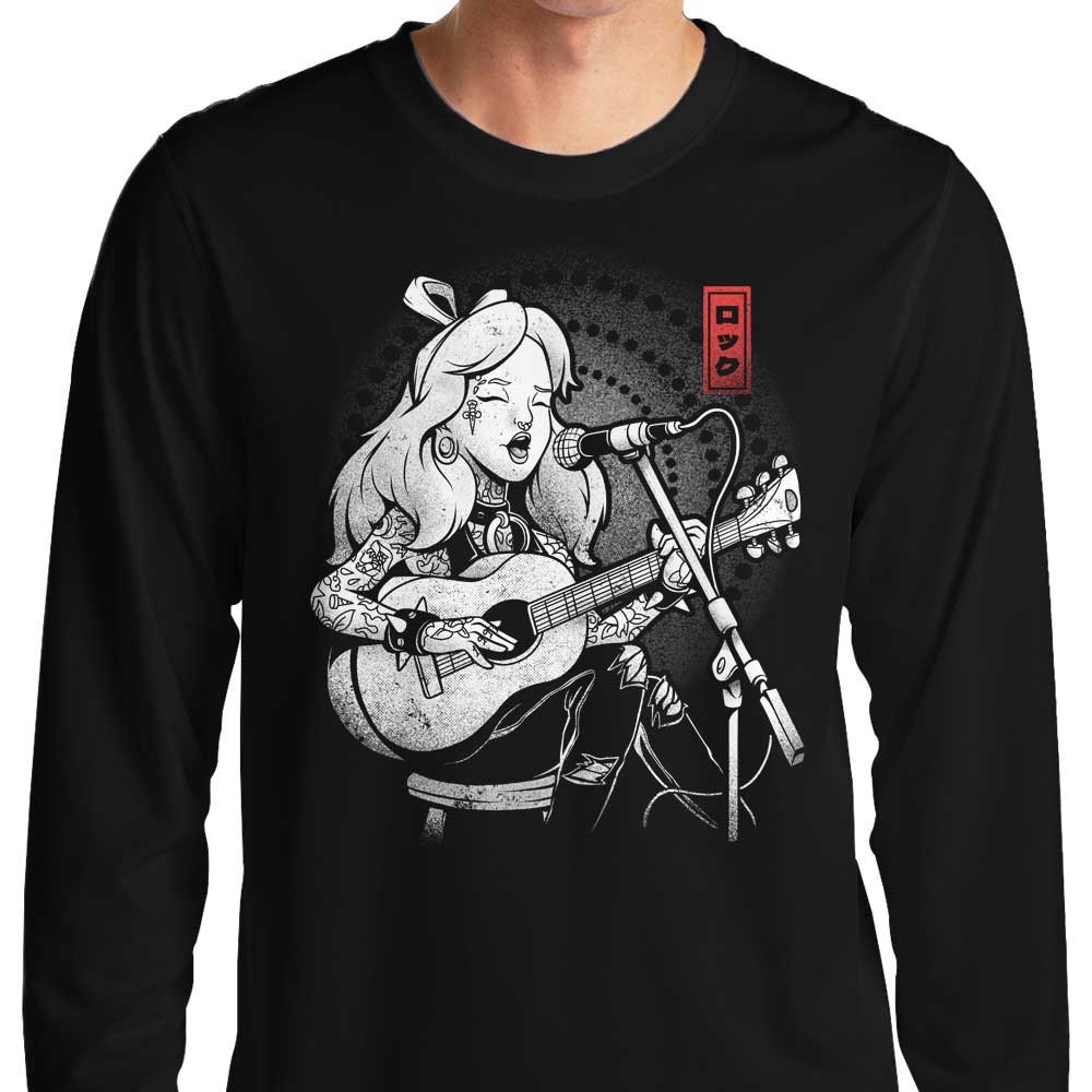 Long Sleeve Wonderland Song Inspired T-Shirt for Fashion Lovers
