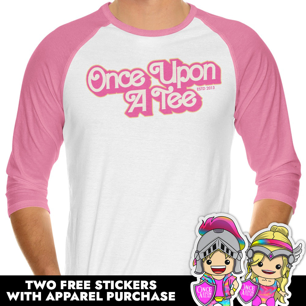 OUAT Malibu 3/4 Sleeve Raglan Casual T-Shirt