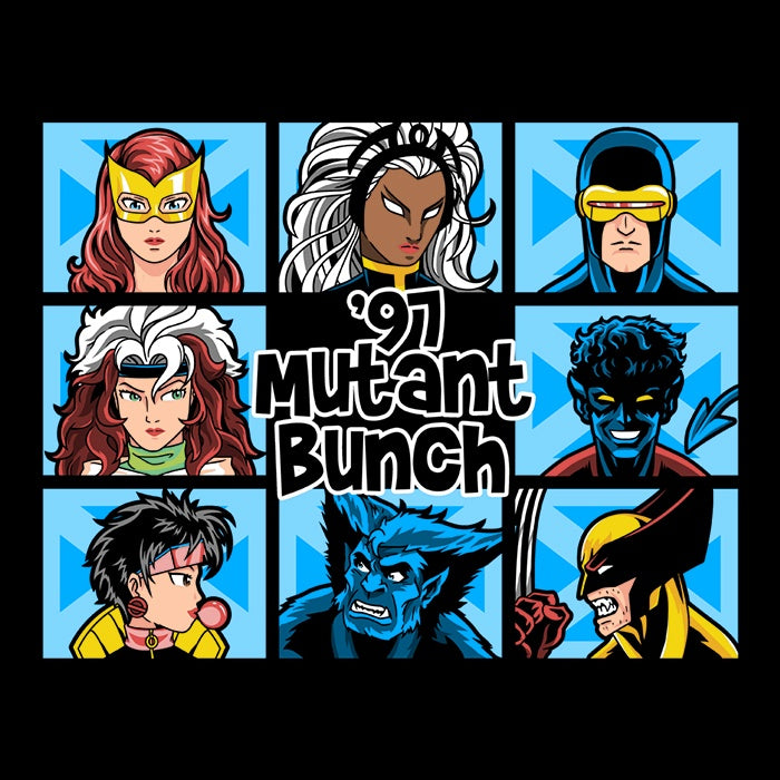 Mutant Bunch '97 Stylish 3/4 Sleeve Raglan T-Shirt for Fashion Lovers