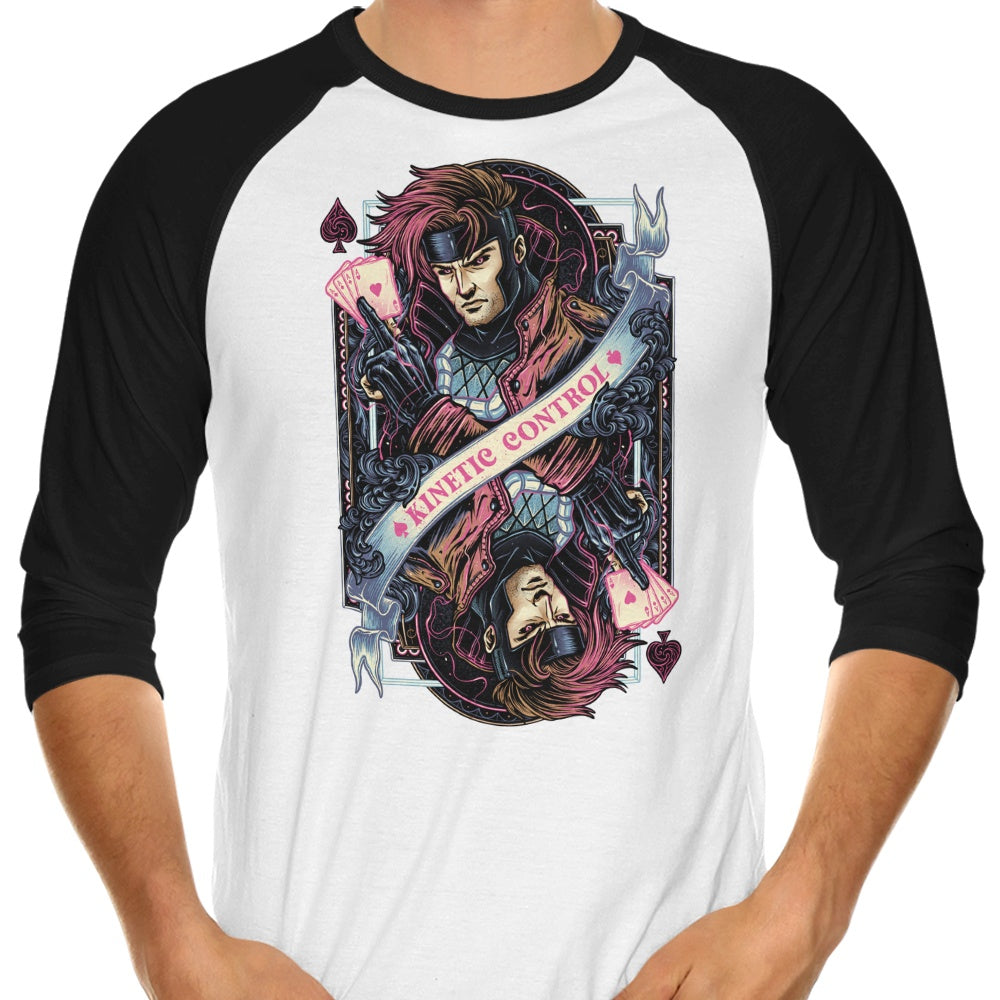 Glitchygorilla Kinetic Control Three - Quarter Sleeve Raglan Style T - Shirt for Active Wear
