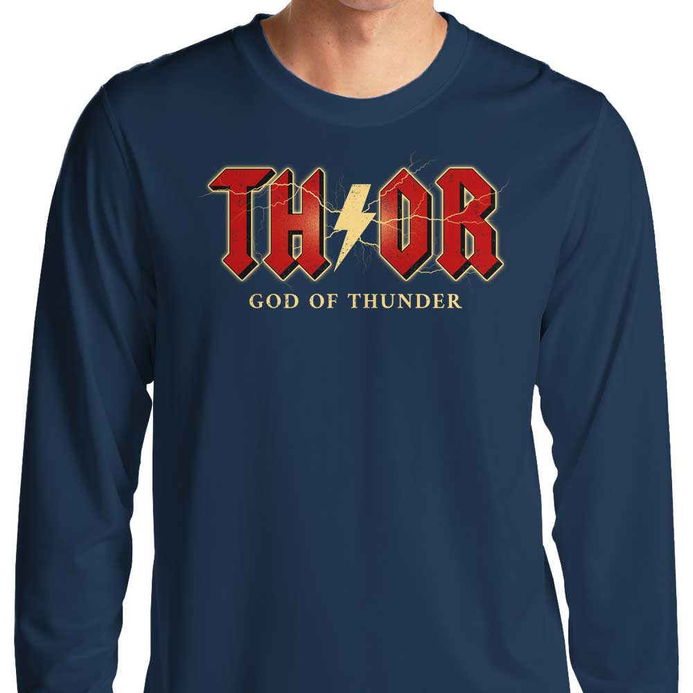 Retro Division's Asgard Highway Long Sleeve Crewneck T-Shirt