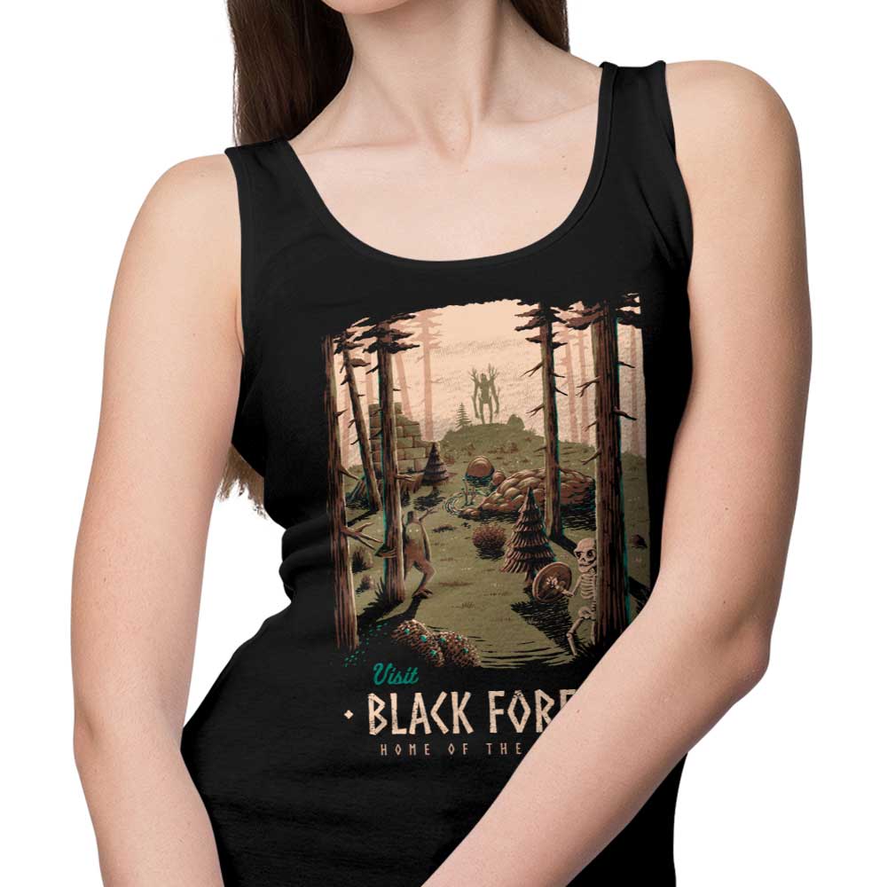 Black Forest Style Unisex and Women's Tank Tops