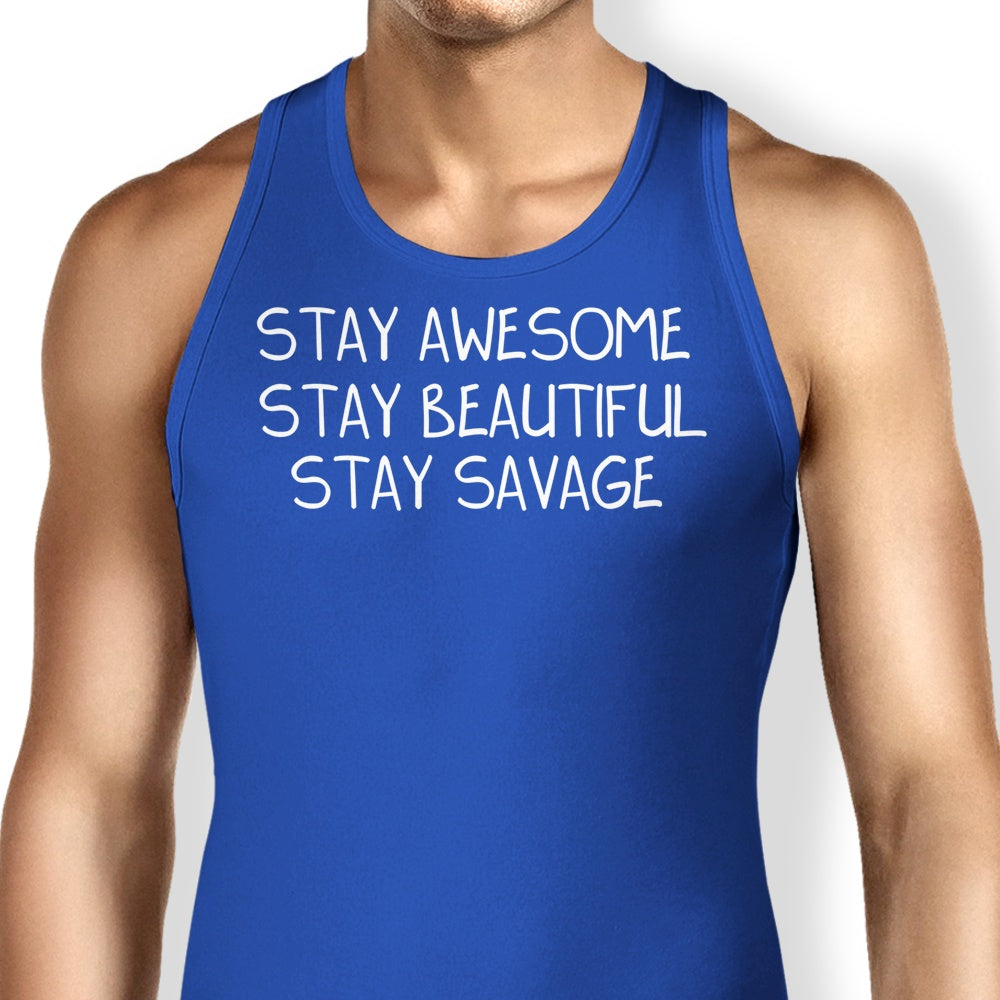 MissClick's Comfortable Stay Savage (Alt) Tank Tops for Men and Women