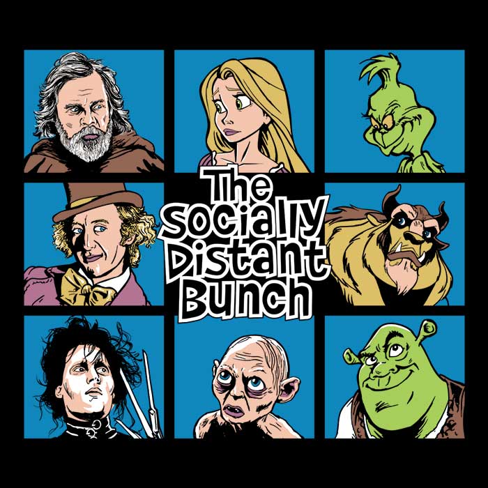 DJKopet's Social Distance Bunch Collection - Men's and Women's Comfortable Tank Tops