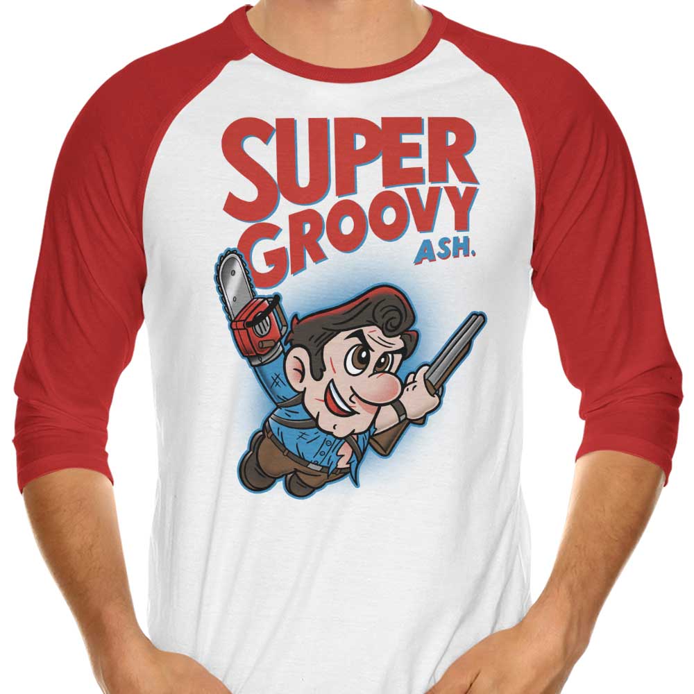 Super Cool 3/4 Sleeve Raglan Style Men's T-Shirt