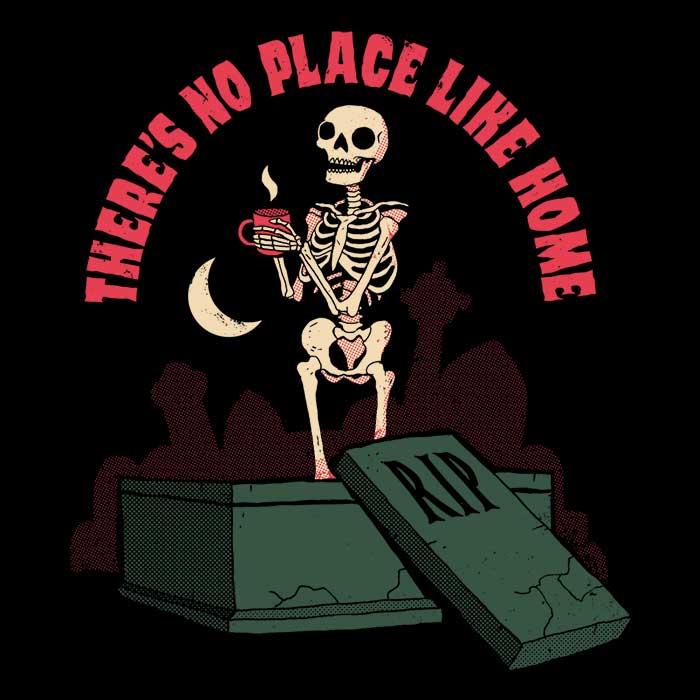 Cozy and Comfortable 'There's No Place Like Home' Tank Tops for Men and Women