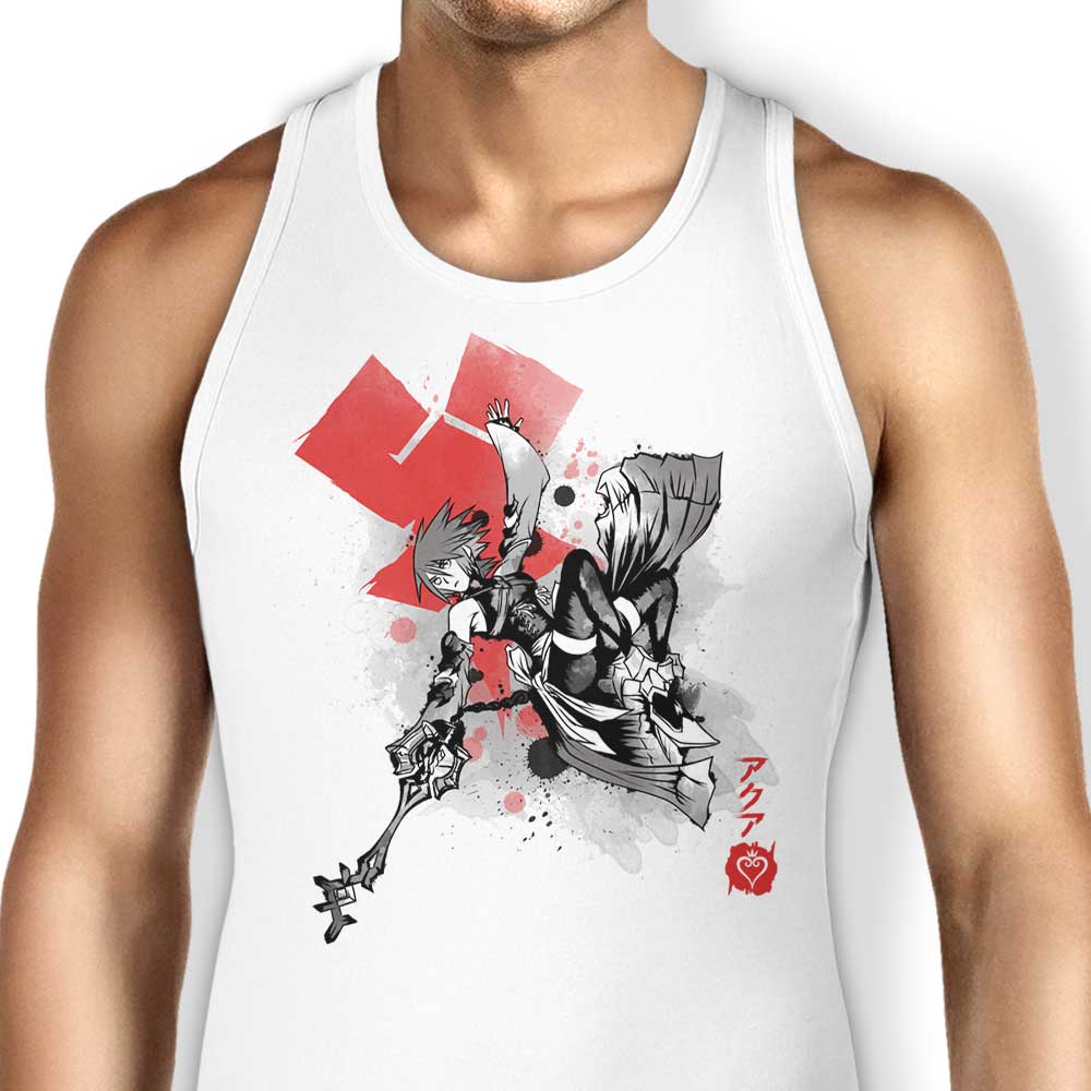 Soulkr Keyblade Master Sumi-e Comfortable Unisex and Women's Tank Tops