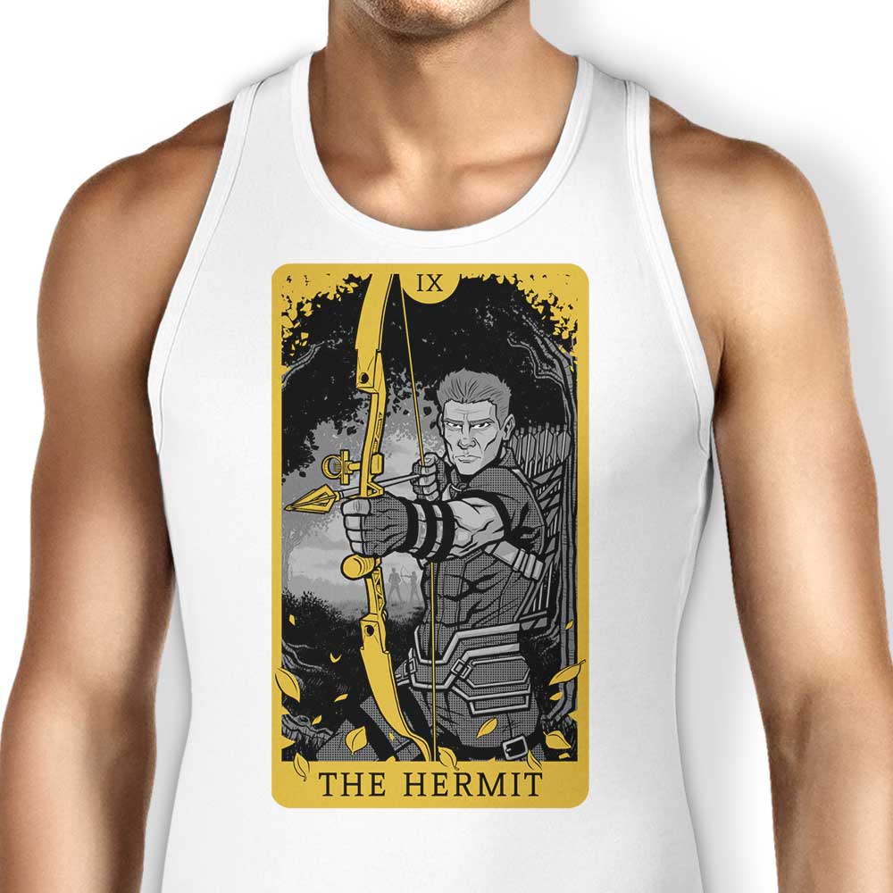 Tarot: The Hermit Comfortable Unisex and Women's Tank Tops