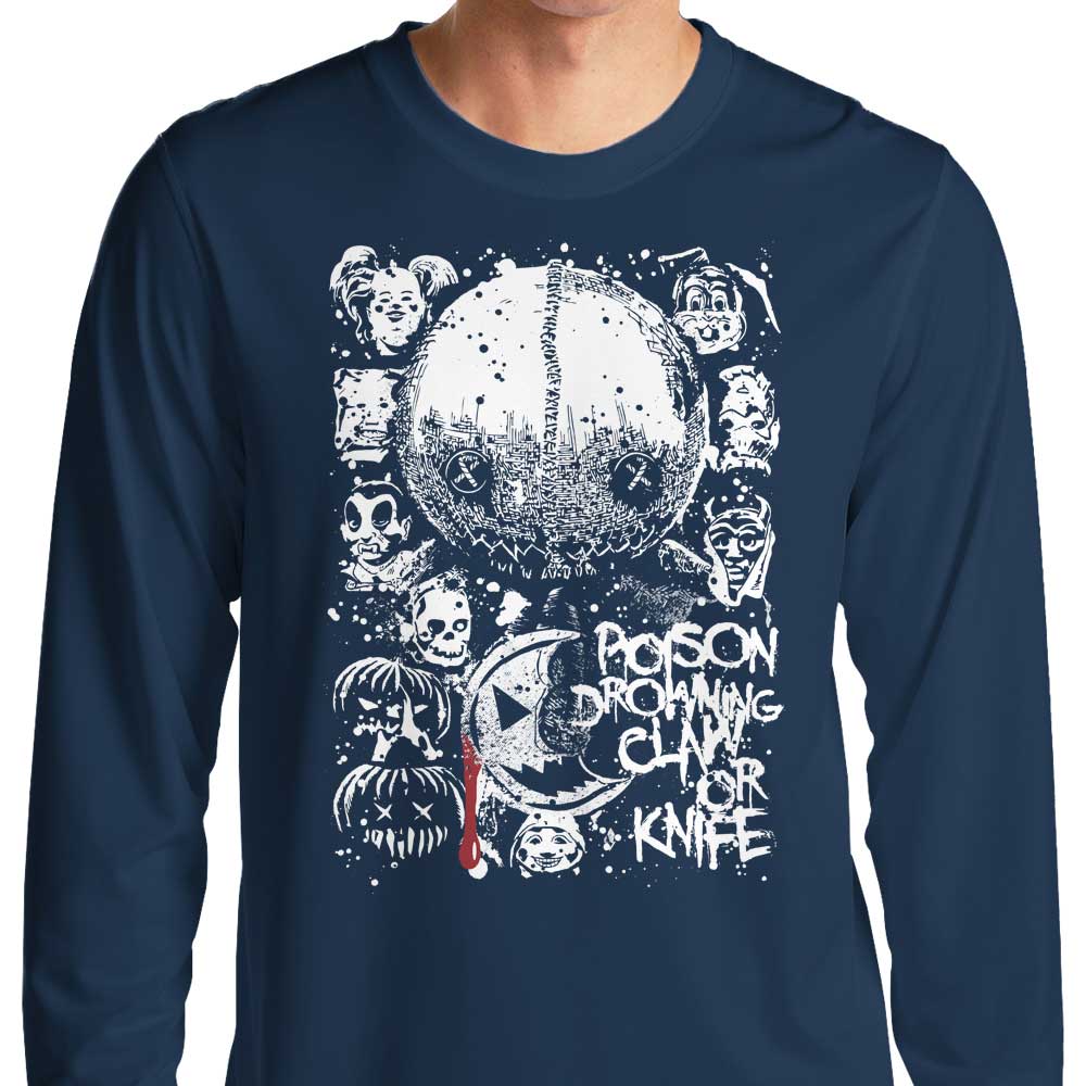 Arinesart's Long Sleeve 'Claw or Knife' T - Shirt for All Sizes