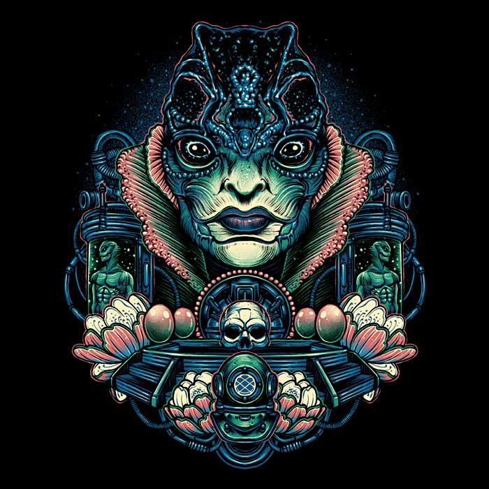 Glitchygorilla's Soft and Comfortable Amphibian-themed Tank Tops for Men and Women