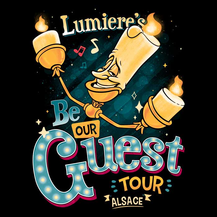 Be Our Guest Tour Long Sleeve Crewneck T - Shirt for All Sizes