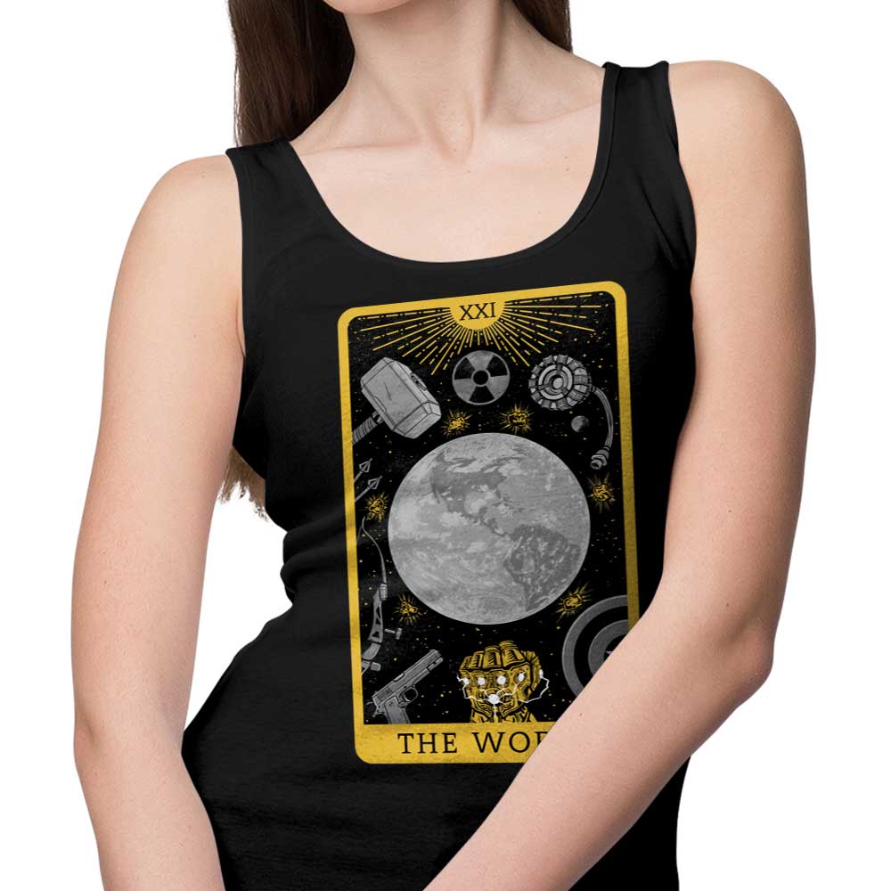 Comfortable Danielmorris1993 'Tarot: The World' Unisex and Women's Tank Tops