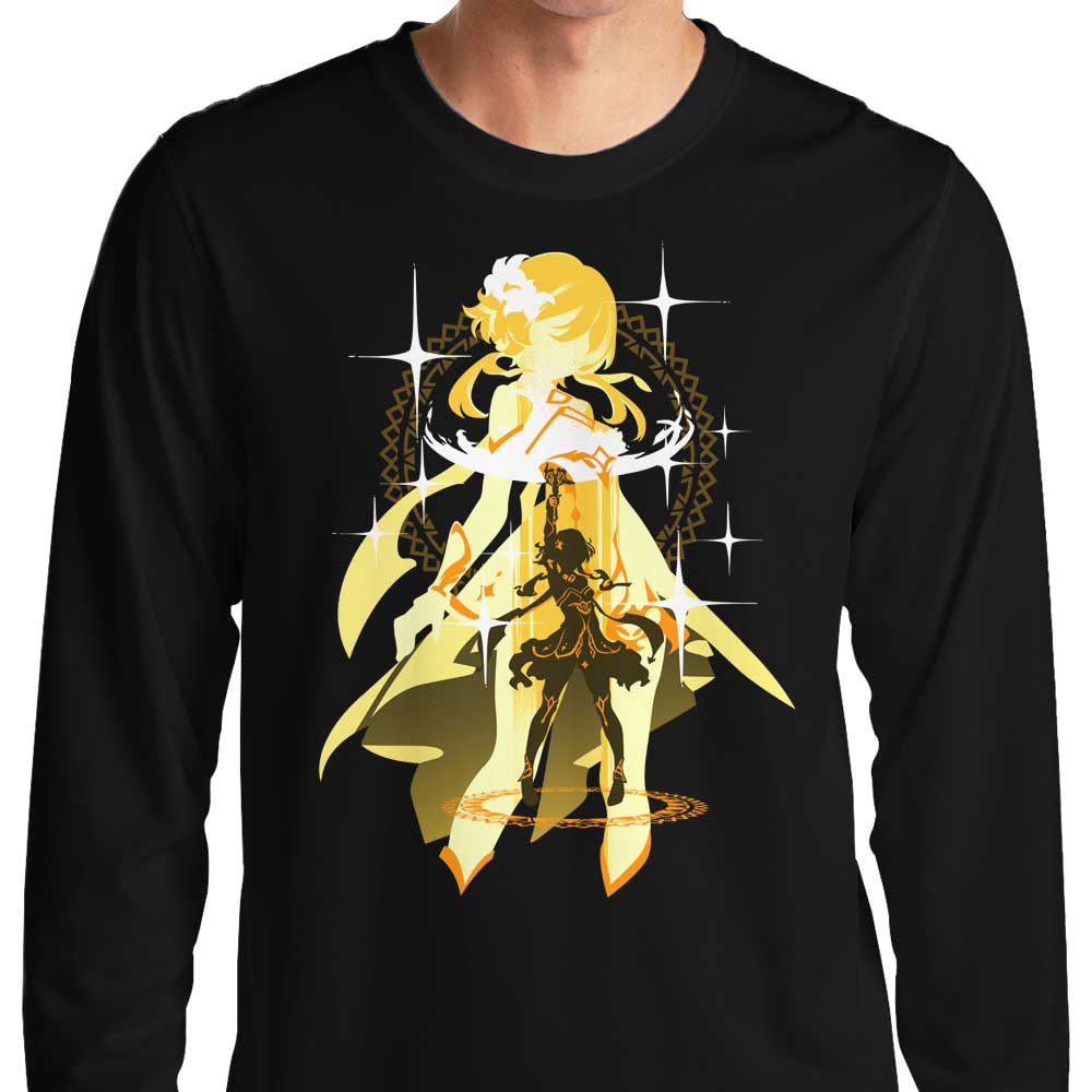 Traveler Lumine Long Sleeve Crewneck T-Shirt for Travel Enthusiasts