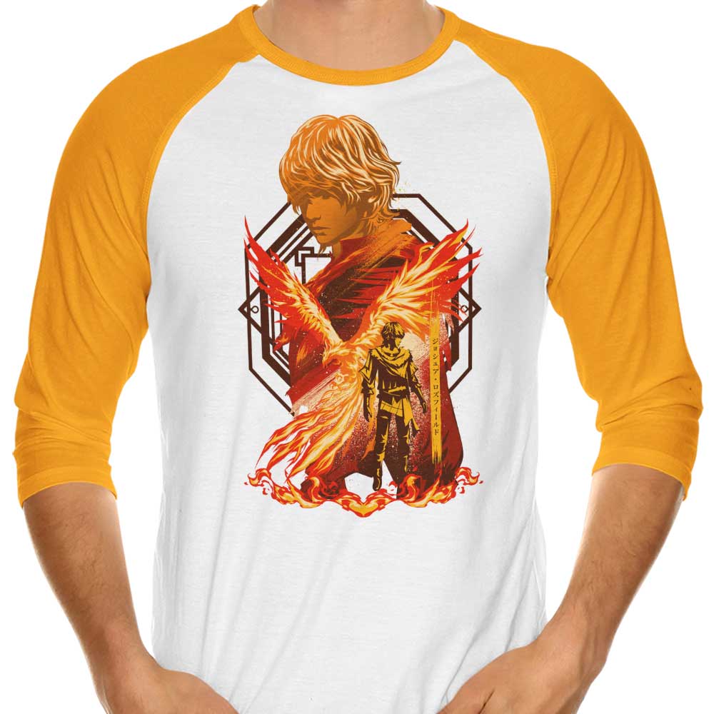 Hypertwenty's Phoenix Power 3/4 Sleeve Raglan Stylish T-Shirt