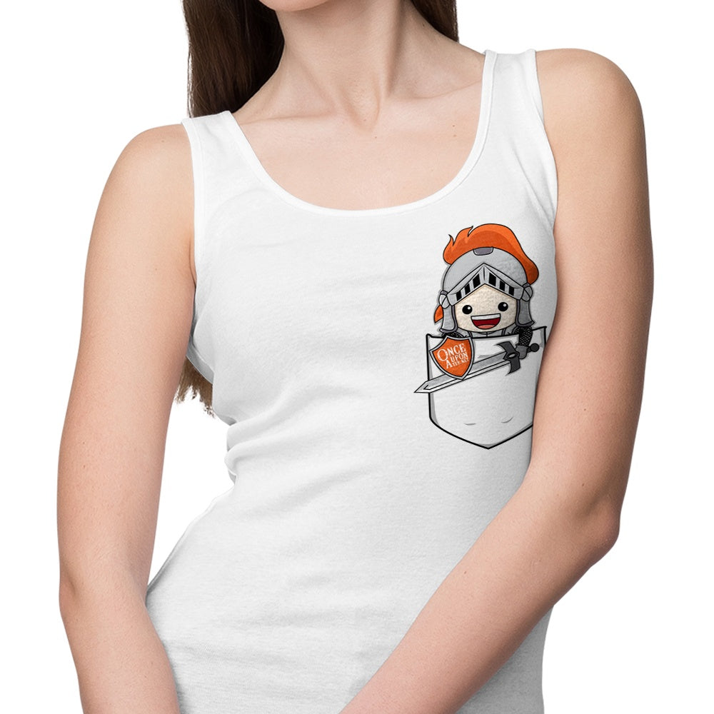 Donnie Illustrations Pocket Teerion Men's and Women's Comfortable Unisex Tank Top