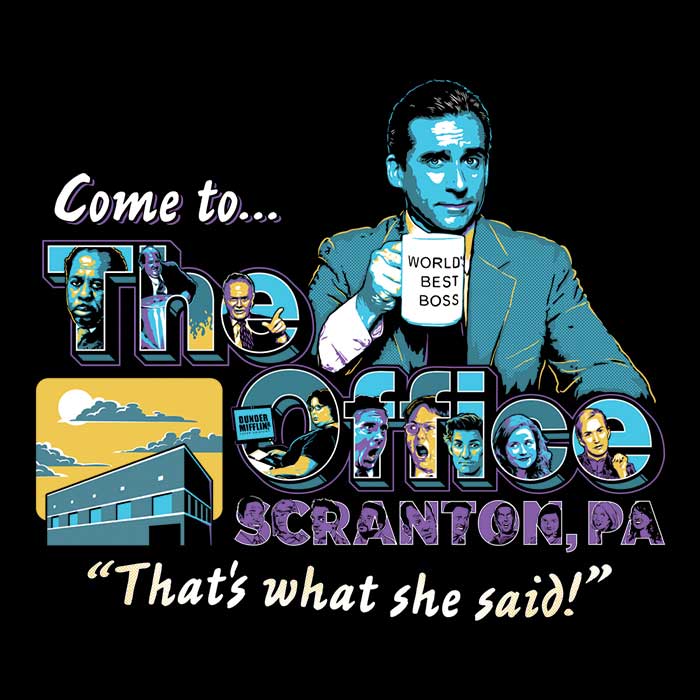 GoodIdeaRyan's 'Come to Scranton' Comfortable Tank Tops for Men and Women